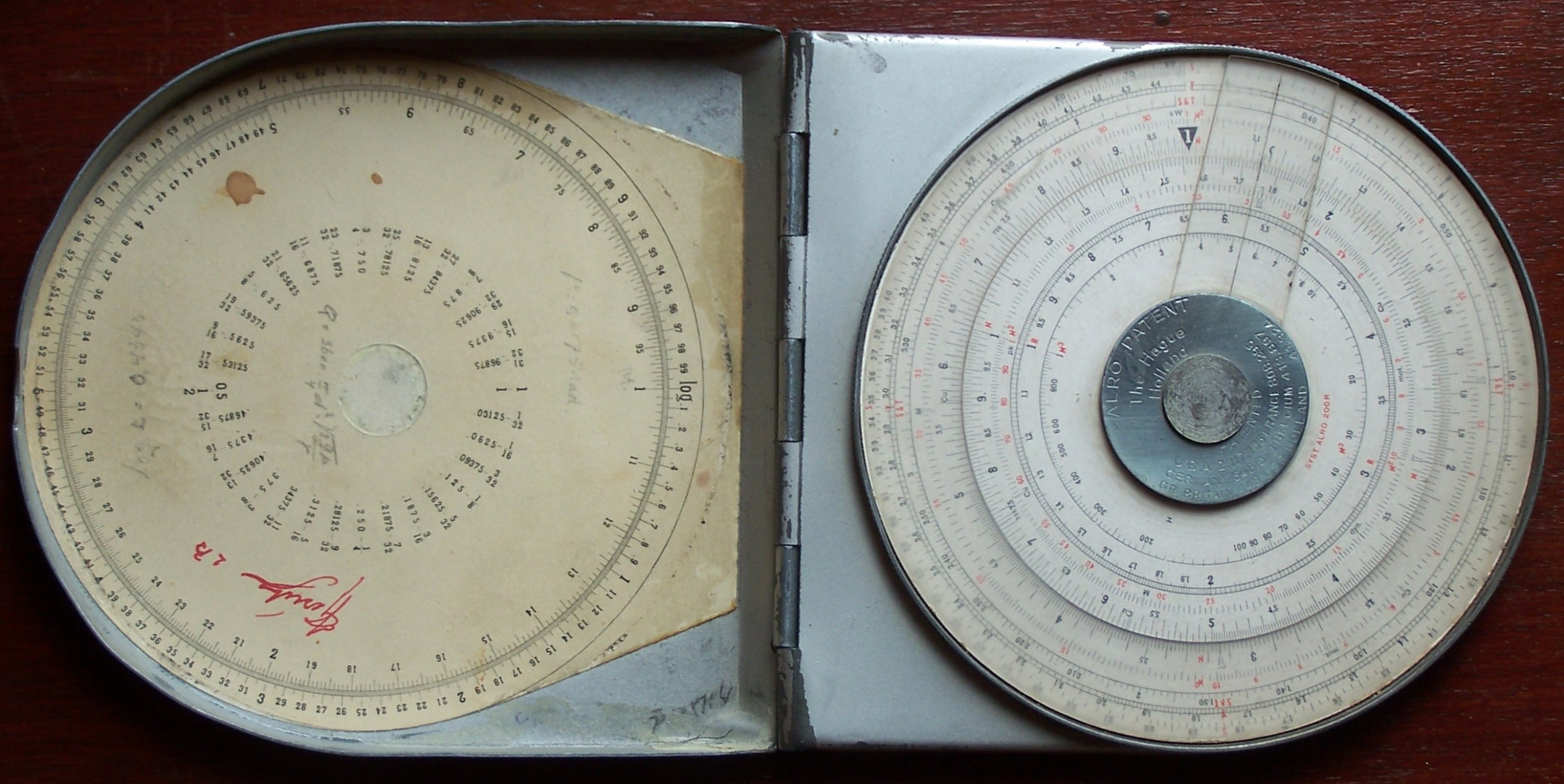 Circular Slide Rules